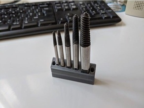 screw bolt extractor holder 3d print model - Mito3D