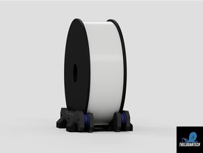spool holder 2300gr 30cm dim filament universal 3d print model - Mito3D