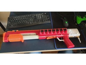 primavera tuono hpa conversione nerf fucile caccia dentifricio 3d print model - Mito3D