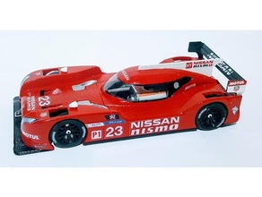 Nissan gt lm fente voiture 3d print model - Mito3D