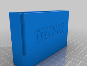 dewalt storage box dck795s2dt case 3d print model - Mito3D