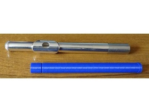 flute cork setting gauge accessory tool 3d print model - Mito3D