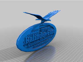 eagle logo print 3d print model - Mito3D