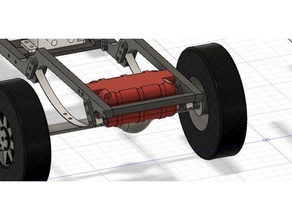 cj 5 fuel tank box rc jeep chassis cj5 custom openrc car 3d print model - Mito3D