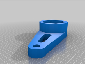 tsw center cap nut wrench 74mm 3d print model - Mito3D