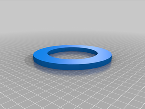 customized85x130 washers -- size customized 3d print model - Mito3D