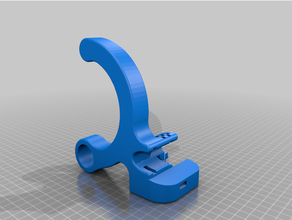 cotovelo forearm operated porta abertura dispositivo 3d print model - Mito3D