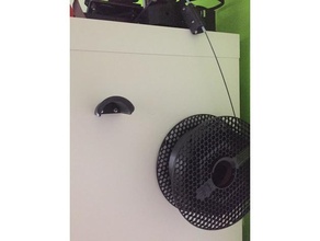 wallspoolholder filament spool holder wall mount 3d print model - Mito3D