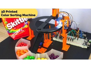 renk sıralama makine Mühendislik projesi skittles 3d print model - Mito3D