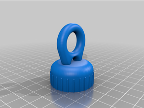 water bottle cap 3d print model - Mito3D