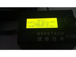 firmeware compilée a10m correction 39 bug geeetech marlin firmware 3d print model - Mito3D