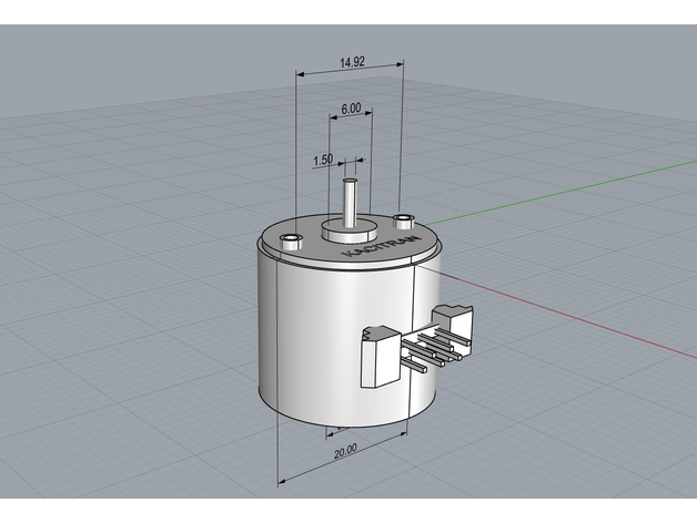 stepper motore uag2 arduino 3D print model - Mito3D