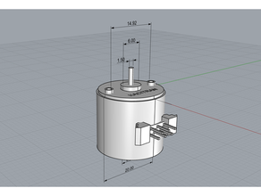 paso motor uag2 arduino 3d print model - Mito3D