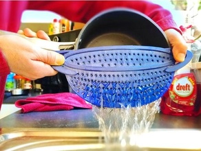 Wohnmobil Sieb Überleben ablassen spülen Küche Küchenhilfe Geschirr sinken Werkzeug Utensilien Prinzessin rv Überlebenskünstler Wasser 3d print model - Mito3D