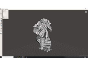 maestro guerra cabeza horus lupercal herejía martillo 3d print model - Mito3D