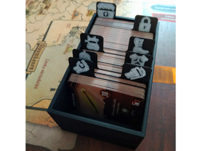 Gloomhaven compras item organizadores jogo tabuleiro inserções inserir Itens 3d print model - Mito3D