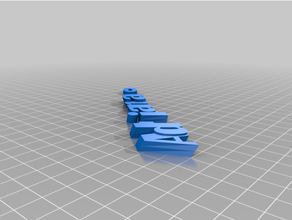 customized iamburny's text - keyring keyfobadriana 3d print model - Mito3D