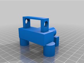 apoyo prueba calibración v1 impresora 3d print model - Mito3D