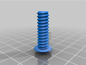 pendule écrou boulon personnalisé 3d print model - Mito3D
