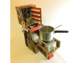 brodo scaffali cucina minestra 3d print model - Mito3D