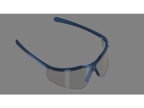 lunetas proteção v01 3d print model - Mito3D