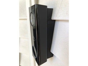 eufy doorbell siding adaptor adapter bracket mount 3d print model - Mito3D