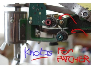 boutons chinois cordonnier patcher chaussure réparation machine couture 3d print model - Mito3D