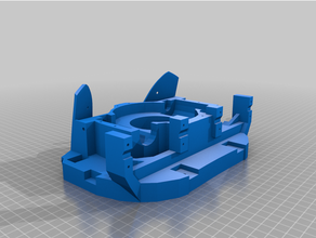 inmoov stomach - piece modifications 3d print model - Mito3D