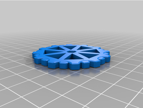tuerca sobredimensionada rueda nivelaci cama 3d print model - Mito3D