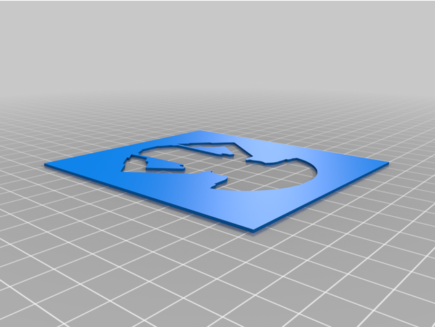 personalizado stencil ogalactus matic 3D print model - Mito3D