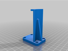 3d20 escotilla filamento soporte dremel accesorios carrete 3d print model - Mito3D
