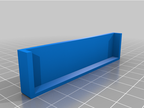 medicine cabinet glass shelves bracket support 3d print model - Mito3D