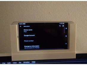 google pixel sidemount monitor 3d print model - Mito3D