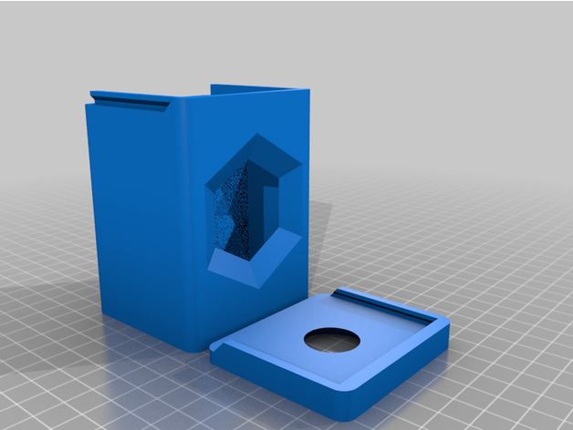 personalizado tarjeta tarjetas caja 3D print model - Mito3D