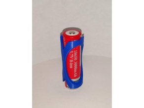18650 Batterie Abstandshalter 23mm äußere Durchmesser 23 mm 37 Volt aaa Pack tv Taschenlampe Lithium Ion Ärmel 3d print model - Mito3D