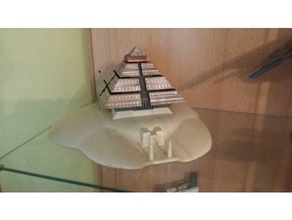 pyramid ship star gate cheops class 3d print model - Mito3D