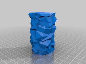 geométrico escrivaninha riser organizador pilar pilares risers espaçador espaçadores 3d print model - Mito3D