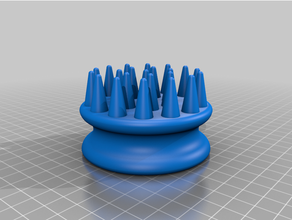 hair brush hairbrush 3d print model - Mito3D