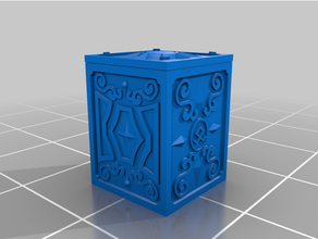 Santo seiya asgard ganma caja 3d print model - Mito3D
