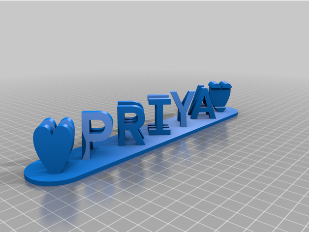 blue15 13th personalizado 3D print model - Mito3D