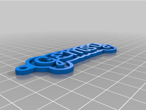 gemsymy personalizzato chiave catena personale 3d print model - Mito3D