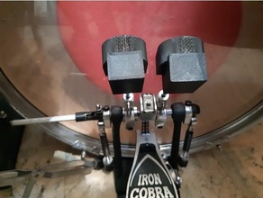 tama beaterhead cap batte battitore tamburo tamburi ferro cobra 3d print model - Mito3D