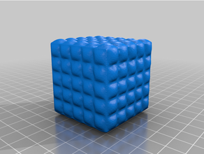 bubble-cube 3d print model - Mito3D