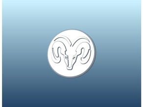 ausweichen RAM Logo instagram parametrisch 3d print model - Mito3D
