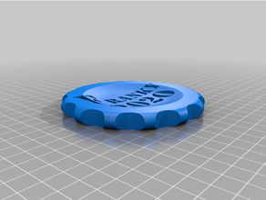 maker coin 3d custom makercoin coins mymakercoin personal themakercoinclub 3d print model - Mito3D