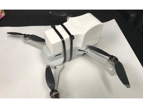 dji mavic mini recupero boa disastro drone droni galleggiante makeitfloat 3d print model - Mito3D