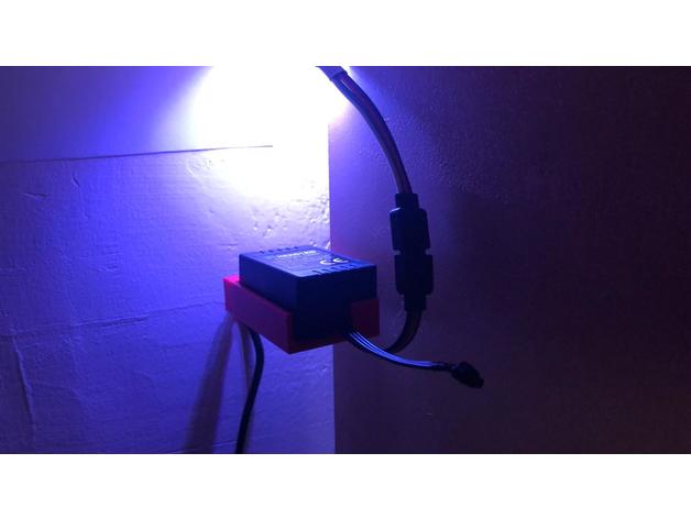 rgb guidato distanza controllo ricevitore titolare supporto controller luce Astuccio guaina 3D print model - Mito3D