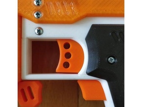 gryphon 1911-style trigger foam nerf 3d print model - Mito3D