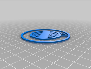 chrysler emblema mmu 3d print model - Mito3D