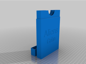 cc alienígenas personalizado 3d print model - Mito3D